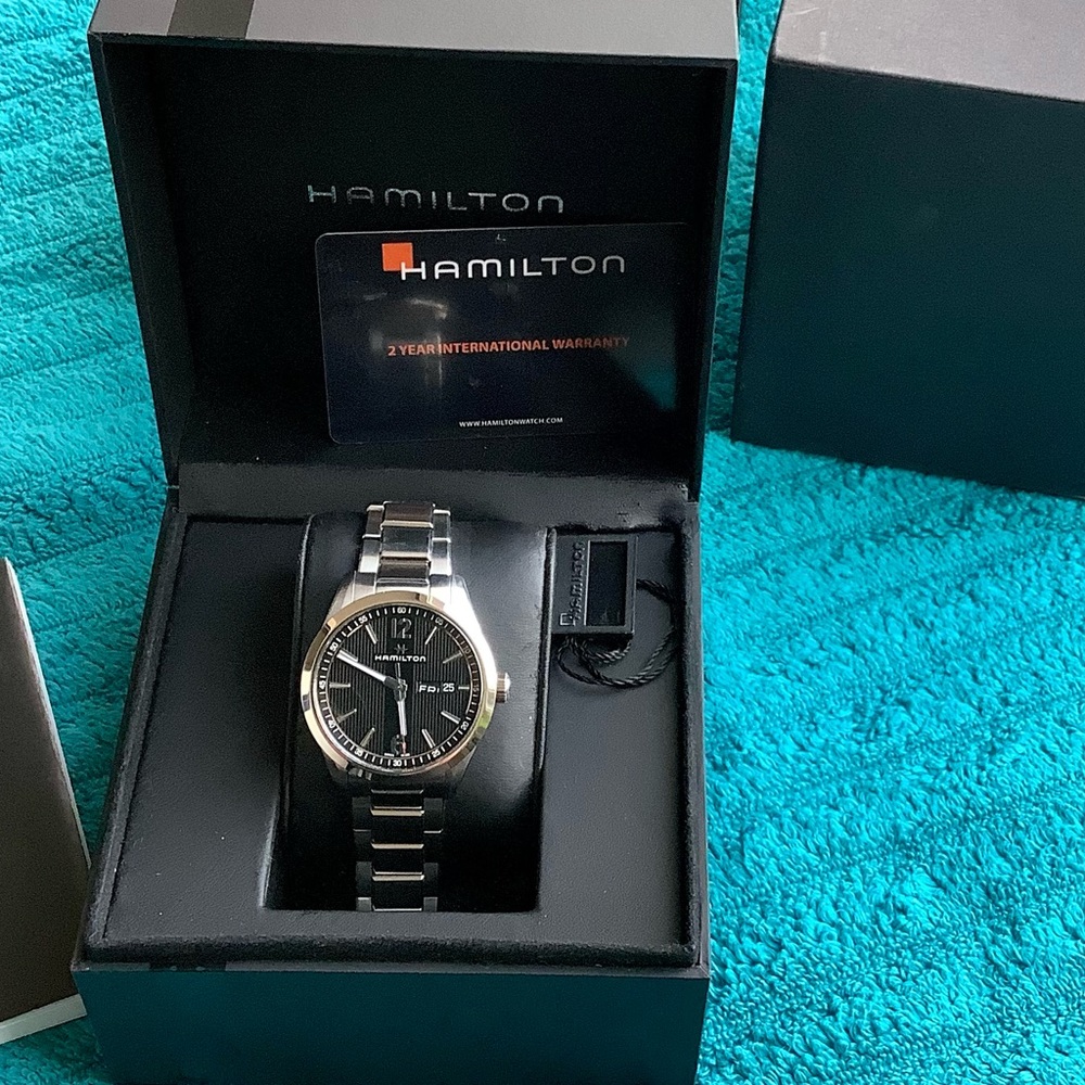 Mens HAMILTON BIG and NICE stainless steel watch💥💥 - Picture 5 of 15